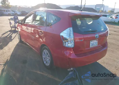 2014 Toyota Prius V Three z USA, uszkodzony, nr VIN JTDZN3EU2EJ008379